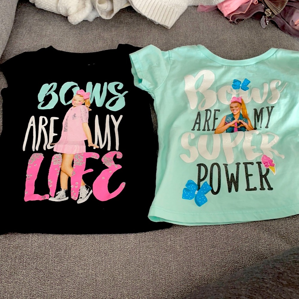 Jojo Siwa Tshirts -size XS